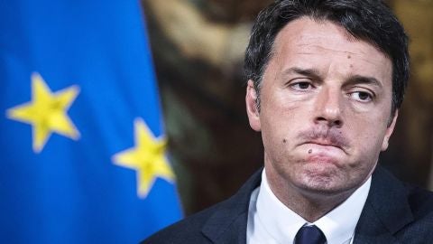 Matteo Renzi tras su derrota en el refer&eacute;ndum
