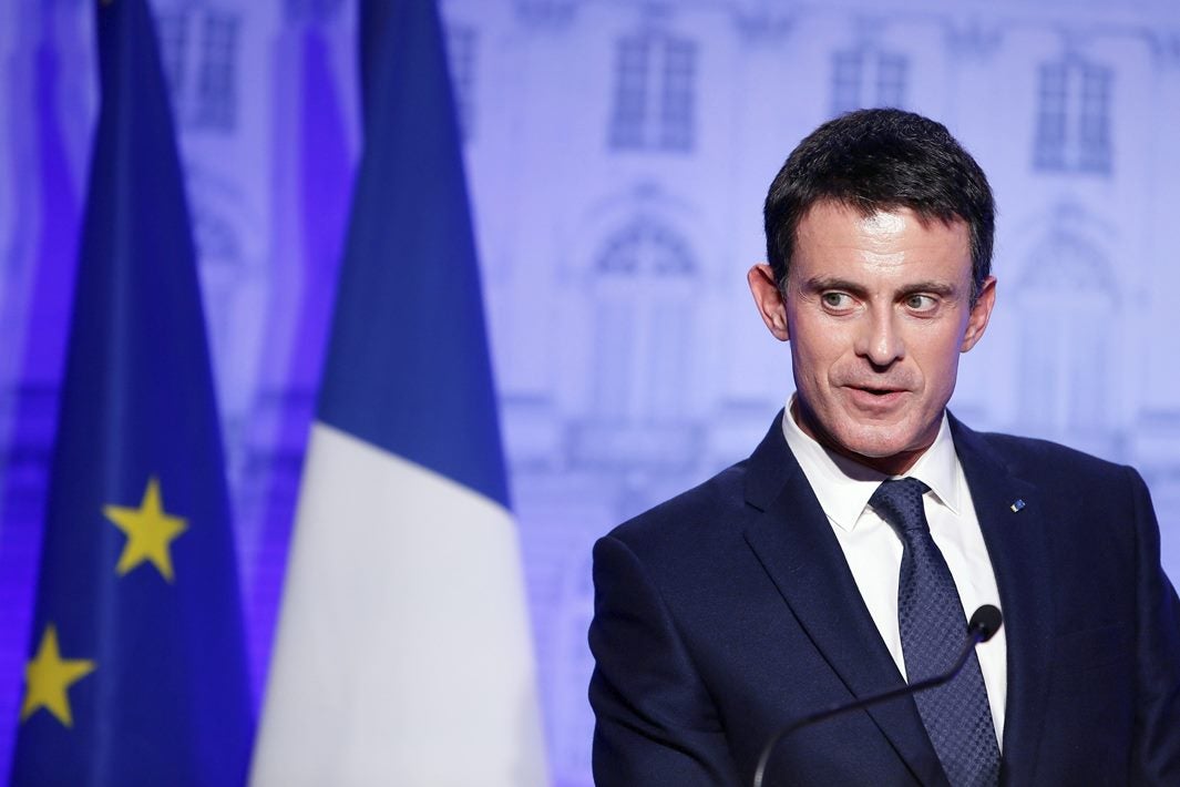Manuel Valls anunciará este lunes su candidatura a la Presidencia de Francia Manuel Valls anunciará este lunes su candidatura a la Presidencia de Francia