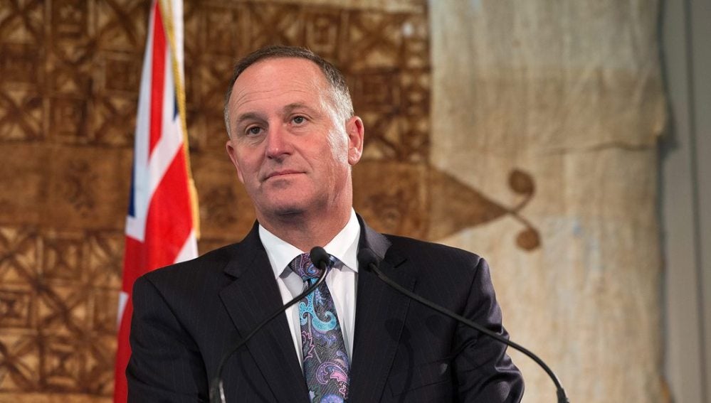 El primer ministro de Nueva Zelanda, John Key