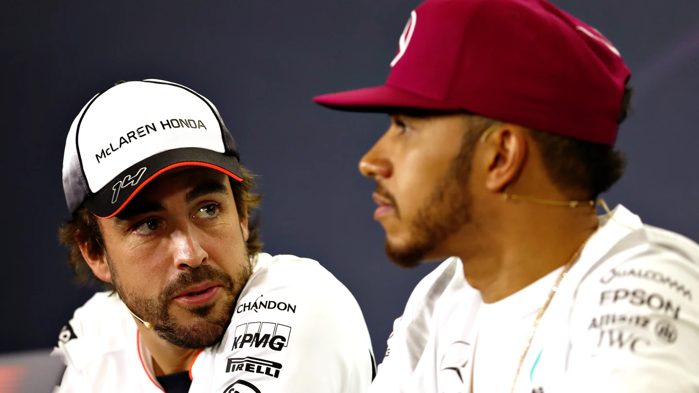 Fernando Alonso y Lewis Hamilton Fernando Alonso y Lewis Hamilton