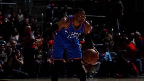 Russell Westbrook, durante el encuentro