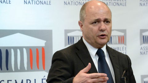 El ministro del Interior franc&eacute;s, Bruno Le Roux