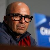 Sampaoli, en rueda de prensa