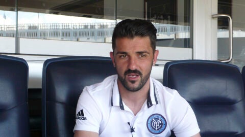 David Villa, mejor jugador de la temporada en Estados Unidos 