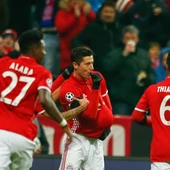 Lewandowski celebra su gol ante el Atlético de Madrid Lewandowski celebra su gol ante el Atlético de Madrid