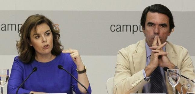 Personas físicas: "Quiero decirle a la "vice" que ella es la que manda y no Aznar" Personas físicas: "Quiero decirle a la "vice" que ella es la que manda y no Aznar"