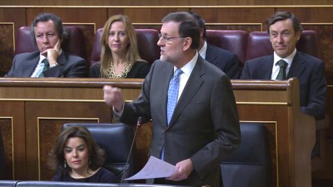 Frame 26.934315 de: Rajoy acusa al PSOE de "sobreactuar" al decir que en Espa&ntilde;a hay problemas de libertad de expresi&oacute;n