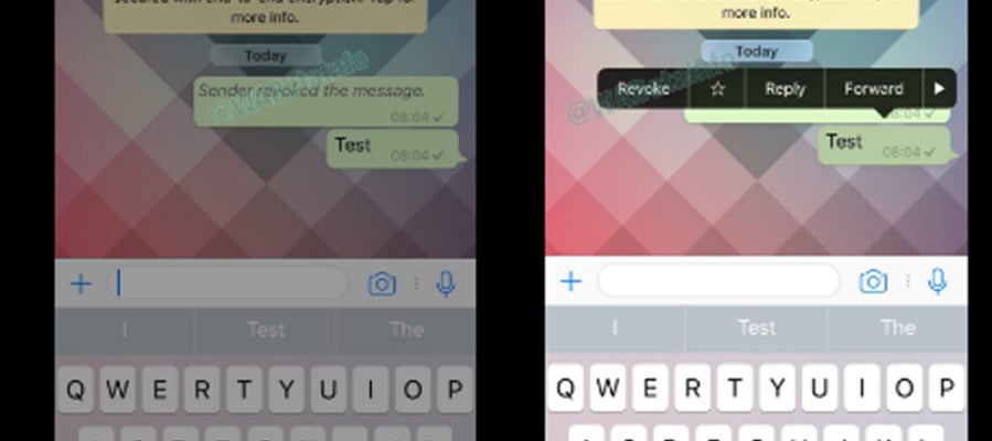 Whatsapp permitirá borrar mensajes Whatsapp permitirá borrar mensajes