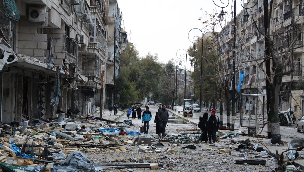 Al menos tres heridos por disparos de las fuerzas gubernamentales en Alepo Al menos tres heridos por disparos de las fuerzas gubernamentales en Alepo