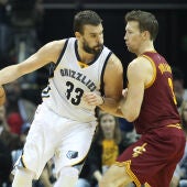 Marc Gasol, protagonista ante Cleveland Cavaliers