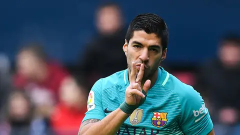 Luis Suárez, feliz tras su renovación con el FCB Luis Suárez, feliz tras su renovación con el FCB