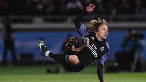 Luka Modric, en el partido contra el Am&eacute;rica