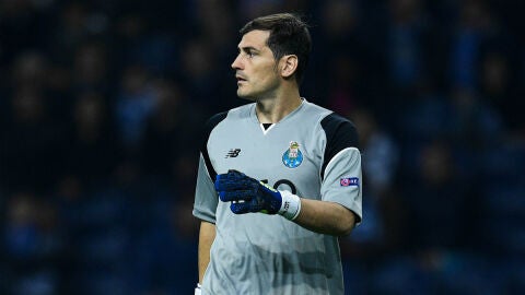 Iker Casillas, con el Oporto