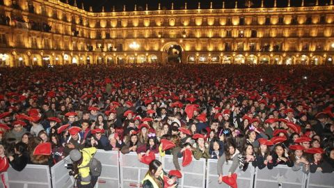 Nochevieja universitaria de Salamanca