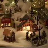 PUEBLO EN NAVIDAD PUEBLO EN NAVIDAD