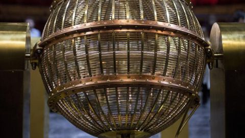 El bombo de la Loter&iacute;a de Navidad