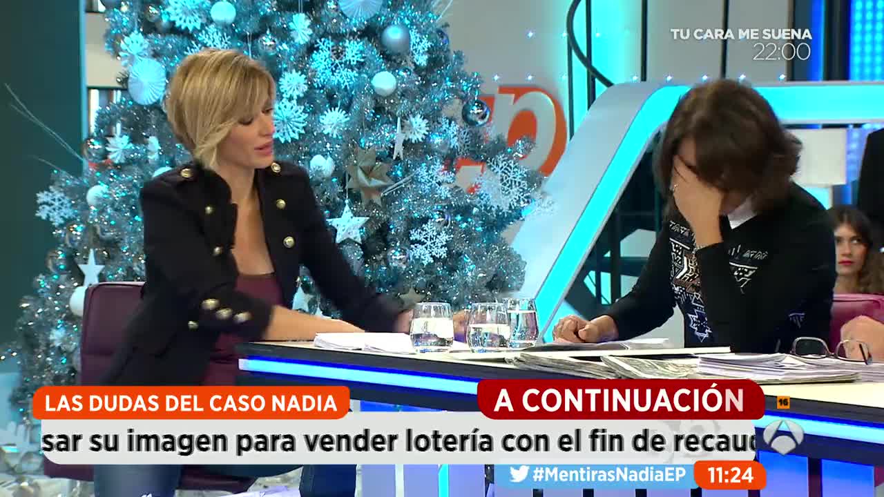 Isabel Gemio rompe a llorar en directo por el caso Nadia: "Ojalá mi fundación no tuviera que existir" Isabel Gemio rompe a llorar en directo por el caso Nadia: "Ojalá mi fundación no tuviera que existir"