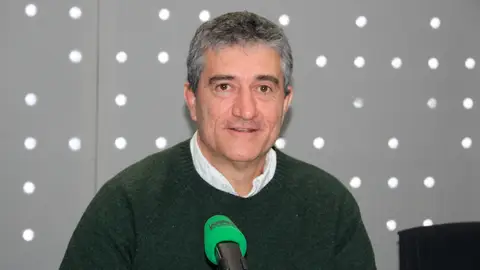 Guillermo Fesser en los estudios de Onda Cero Guillermo Fesser en los estudios de Onda Cero