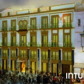 Fachada del nuevo hotel Intur en Sevilla.