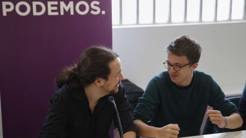 Pablo Iglesias e &Iacute;&ntilde;igo Errej&oacute;n