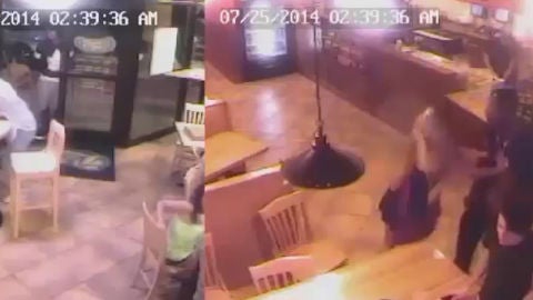 Agresi&oacute;n de Joe Mixon a una joven
