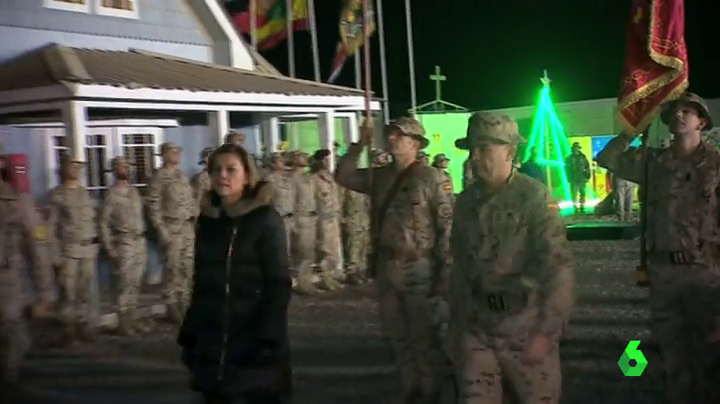 Cospedal a militares en Irak: "Sois la cara visible de la política exterior" Cospedal a militares en Irak: "Sois la cara visible de la política exterior"