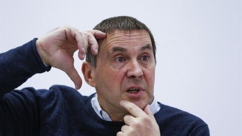  El l&iacute;der de EH Bildu, Arnaldo Otegi