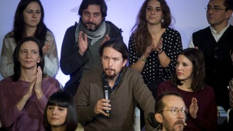  durante el acto de presentaci&oacute;n de la propuesta 'Podemos para todas'