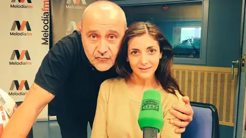 Carlos Rodríguez y Espido Freire Carlos Rodríguez y Espido Freire