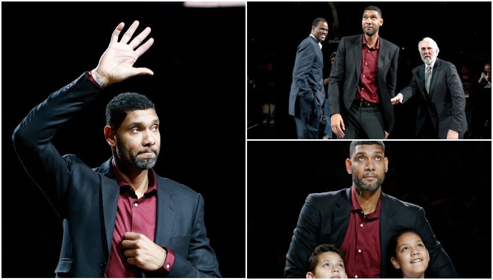 Retiran el '21' a Tim Duncan