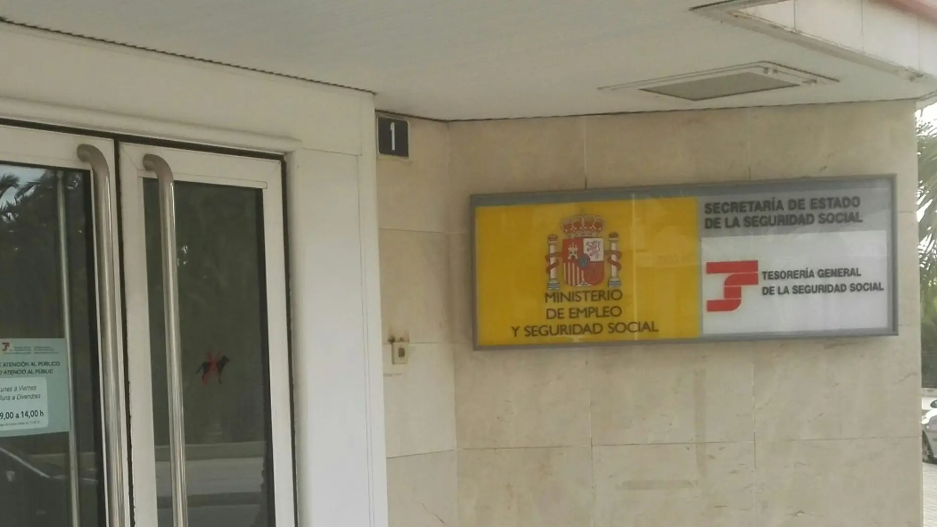 Tesoreria General de la Seguridad Social en Elche. 