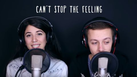 David Rees y Bely Basarte, los dos 'youtubers' que cantan 55 canciones en cuatro minutos