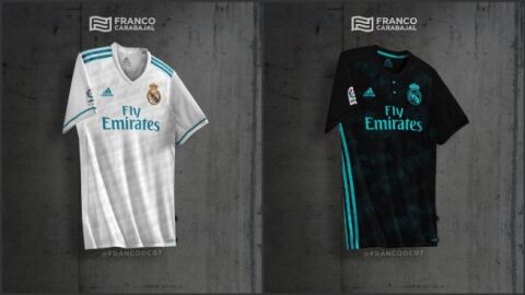 Las posibles camisetas del Real Madrid para 2017