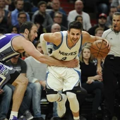 Ricky Rubio, ante Koufos Ricky Rubio, ante Koufos