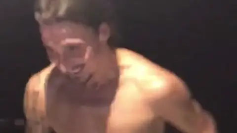 Ibrahimovic, en un día de hielo y nieve Ibrahimovic, en un día de hielo y nieve