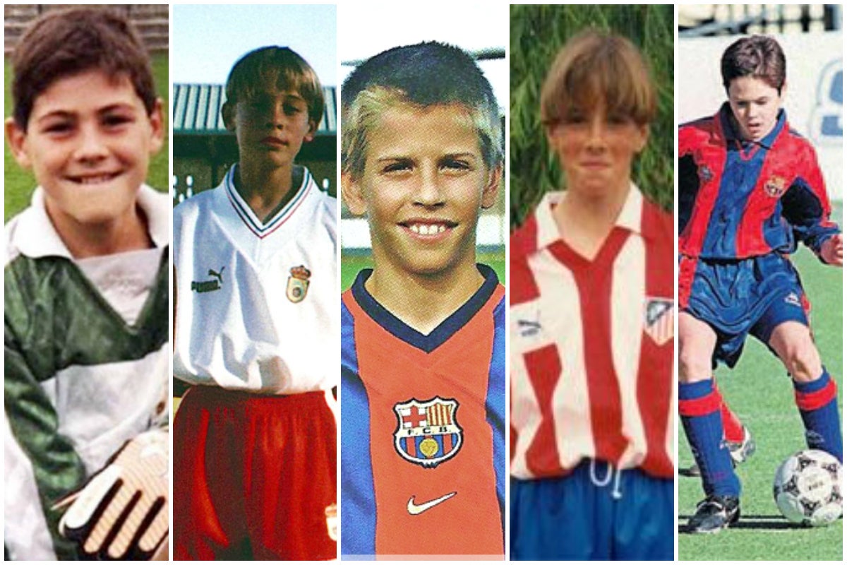 Casillas, Iniesta, Torres... Así fueron las primeras apariciones de las futuras estrellas del fútbol español Casillas, Iniesta, Torres... Así fueron las primeras apariciones de las futuras estrellas del fútbol español