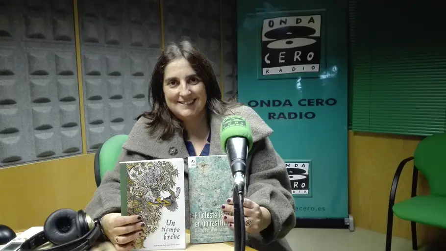 Arantza Portabales autora de "A Celeste la compré en un rastrillo" Relatos en la Onda