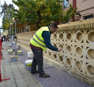 El pla de xoc va començar la setmana passada amb el pintat del perímetre exterior del col·legi Concepció Arenal. El pla de xoc va començar la setmana passada amb el pintat del perímetre exterior del col·legi Concepció Arenal.
