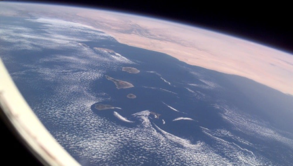 Canarias desde la ISS