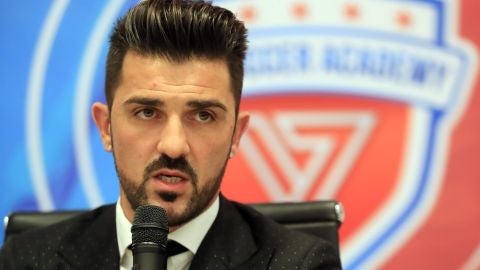 David Villa,exjugador del Barcelona y Atl&eacute;tico de Madrid 