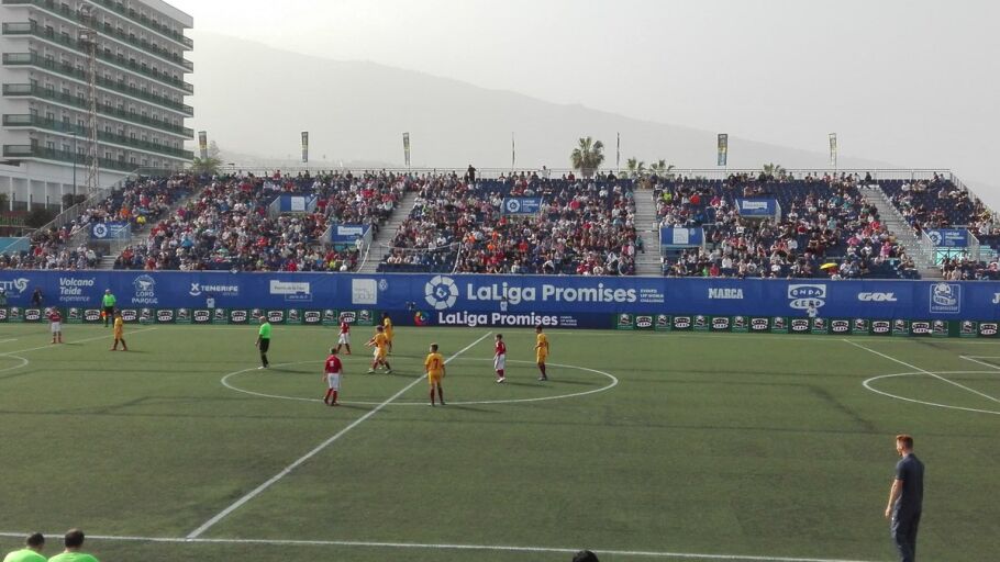 Ambiente en el torneo LaLiga Promises
