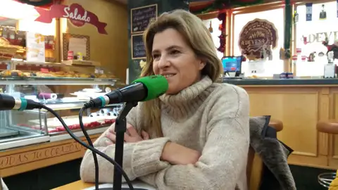 María Rey,portavoz de Ciudadanos en Pontevedra Almorzo Informativo en A Devesa