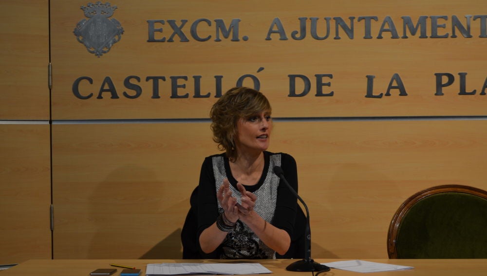 La concejal de cultura, Verónica Ruíz.