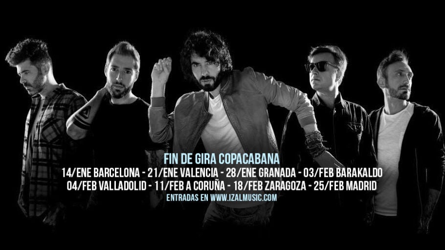 Fin de gira de Copacabana
