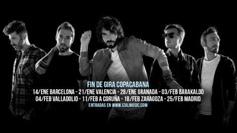 Fin de gira de Copacabana