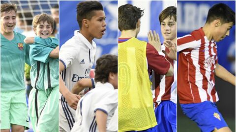 Barcelona, Real Madrid, Atl&eacute;tico y Sporting, los cuatro semifinalistas de LaLiga Promises