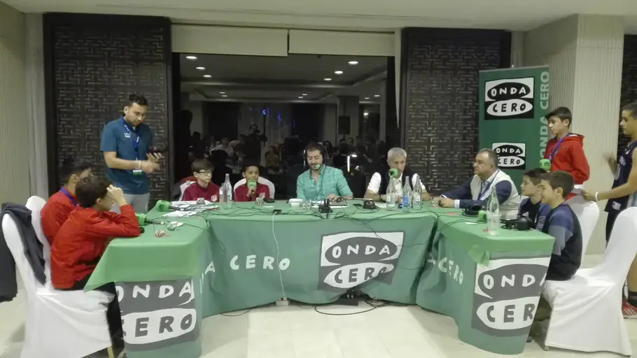 Ángel y Mario del Real Madrid, Joao y Luciano del Atlético de Madrid y Aarón y Mateo del Sporting Ángel y Mario del Real Madrid, Joao y Luciano del Atlético de Madrid y Aarón y Mateo del Sporting