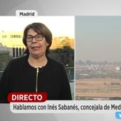 La concejal de Medio Ambiente de Madrid, Inés Sabanés