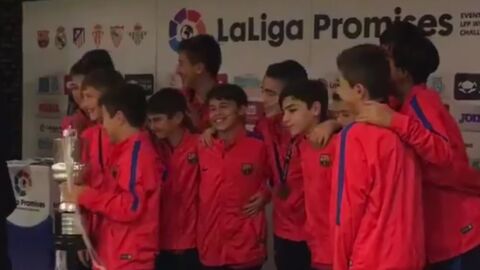 El Barcelona gana la Copa Promises