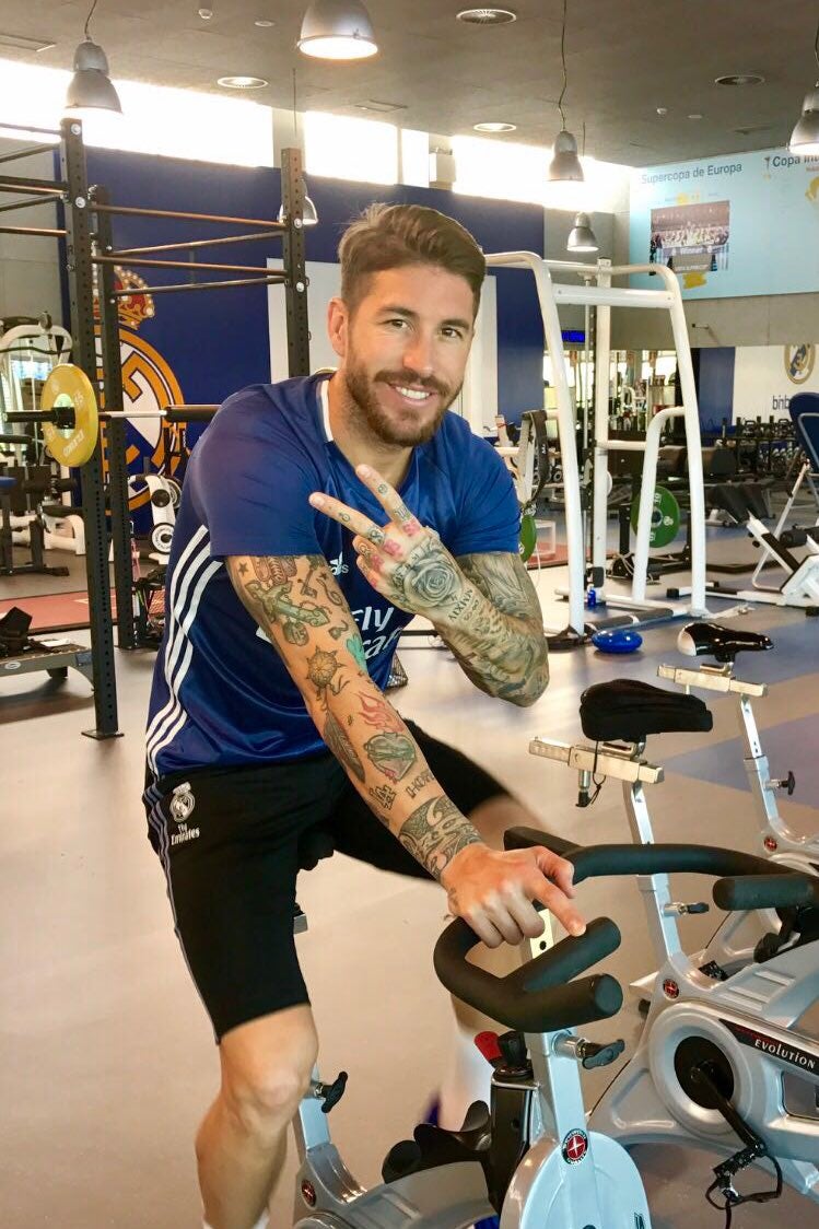 Sergio Ramos bromea sobre la restricción del tráfico en Madrid Sergio Ramos bromea sobre la restricción del tráfico en Madrid